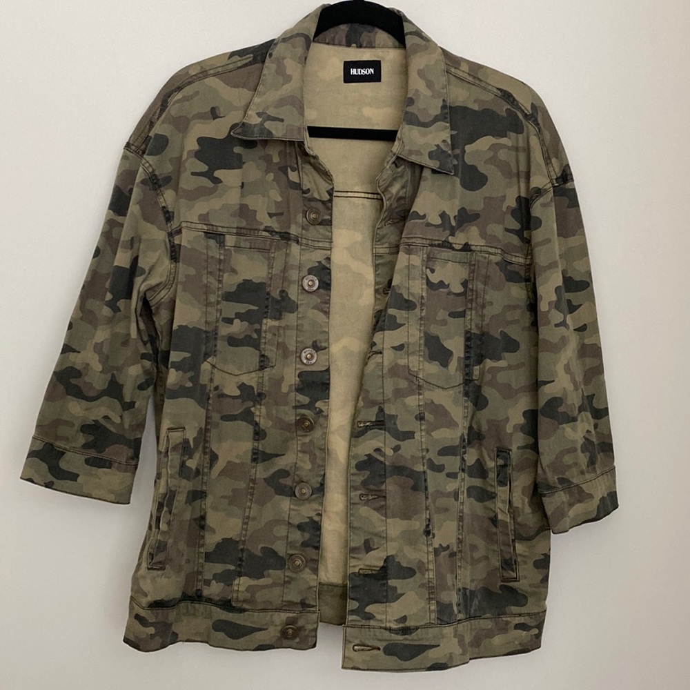 Hudson Camo Denim Jacket XS